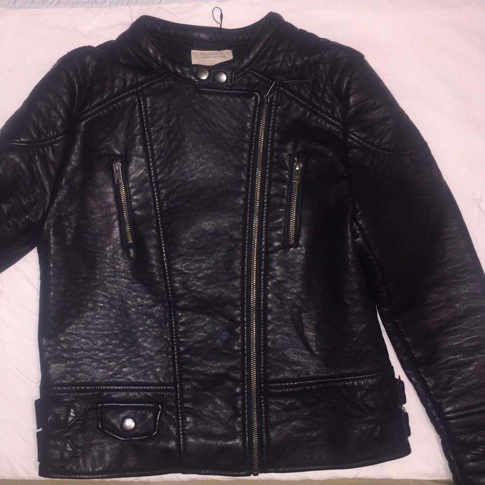 Little girls biker jacket